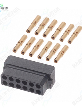 M80-8881205[连接器CONN RCPT 12POS CRIMP 24-28AWG]