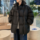 外景棉服双领假两件外套棉袄男保暖休闲加厚棉衣6658P120控178，男装棉衣，电商A029A