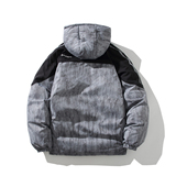 保暖外套棉袄连帽港风棉服青年男帅气宽松棉衣6678P118控168，男装棉衣，电商A029A