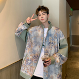 片2026秋款皮衣外套潮男日系宽松时尚花夹克 6656 P88控128,男装夹克,电商A029A, 片2026秋款皮衣外套潮男日系宽松时尚花夹克 6656 P88控128,男装夹克,电商A029A,