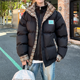 冬装港风外景棉服休闲外套棉袄潮男宽松加厚棉衣6668P120控178，男装棉衣，电商A029A