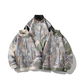 白底秋新款拼接皮衣外套男休闲时尚宽松机车夹克6656P88控128，男装皮衣，电商A029A