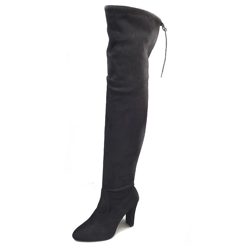 OVER THE KNEE BOOTS FEMALE ЖЕНСКИЕ САПОГИ МОДА BOOTS WOMEN