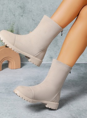 winter fashion women flat heels boots boots roman shoes 2025