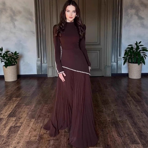 2026 new hot stamping fashion women's party dress Elegant