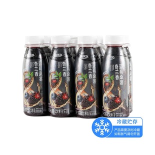 新品 8瓶 冷藏 蓝莓桑葚茶奇兰香果汁茶饮料300ml 山姆超市代购