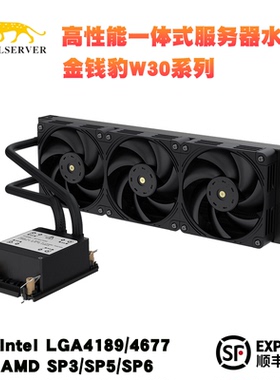 金钱豹W30 Intel-4189/4677 AMD-SP3/SP5/SP6 4U 360服务器水冷