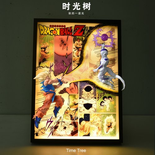 生日礼物孙悟空手办3D立体灯光画