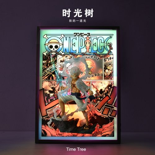 路飞海贼王尼卡动漫立体画
