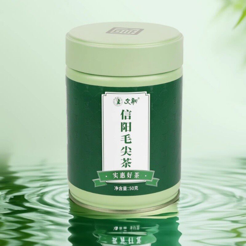 春茶上市2026新茶正宗文新信阳毛尖茶叶绿茶嫩芽叶雨前罐装50g