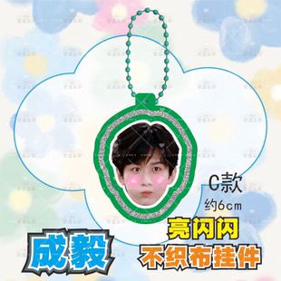 成毅 不织布挂件手工钥匙书包挂件应援周边