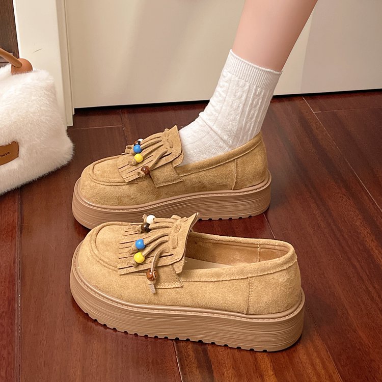 2025秋季新款勃肯鞋/软木鞋牛反绒磨砂皮软面皮舒适单鞋2025年秋