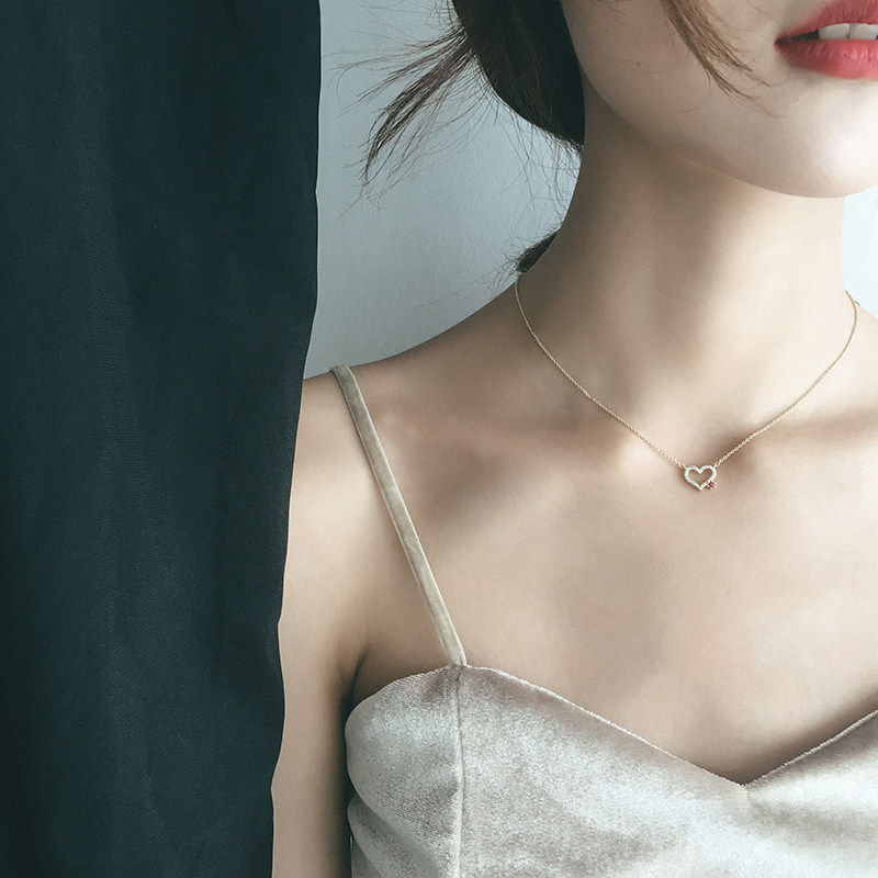 ins Necklace Girl's Indifference chocker Clavicle chain have cash less than that is registered in the accounts Neck strap Net Red Minimalist style Korean Edition student Sen family Jewelryin the Accessories/Fashion Jewelry, Necklace  category - from Buy2taobao.com to provide professional Taobao agent buy service