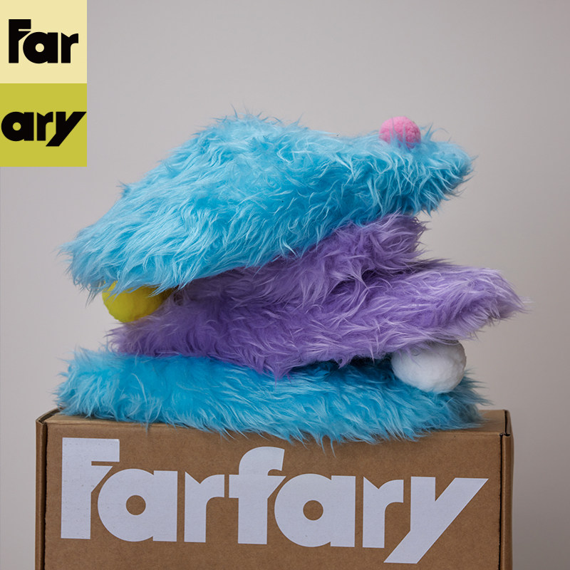 Farfary番薯泥时髦博肯毛毛拖鞋女冬居家室内甜美风包头静音棉拖,居家布艺,居家棉拖/棉鞋,淘宝优惠券,粉丝福利购,淘宝优惠卷