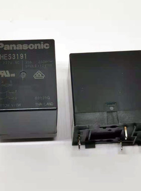 松下继电器PANASONIC AHES3191 12VDC  35A277VAC 2常开触点