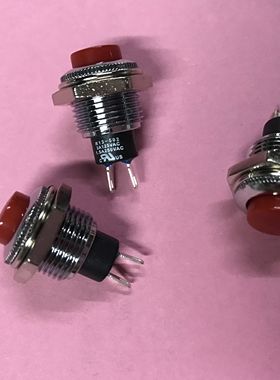 台湾SCI 按钮 R13-502MA 金属红色复位铵钮 开孔12MM