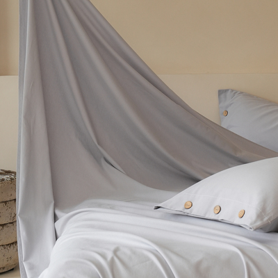 纯色简约100%全棉加厚磨毛床单