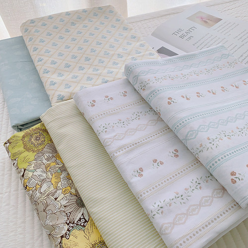 100%全棉斜纹床单单件单双人被单