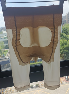 5分三分蜜桃臀短裤丝袜高腰收腹