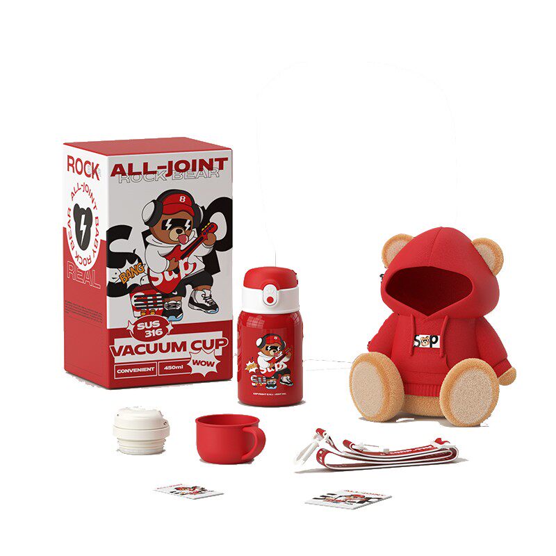 超萌保温杯女生高颜值可爱学生情人节水杯直饮少女心吸管杯子卡通