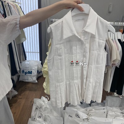 韩国直邮UNDERSTANDING空空韩代26夏季新款时尚简约百搭极简衬衫