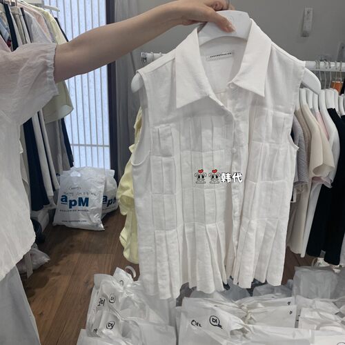 韩国直邮UNDERSTANDING空空韩代26夏季新款时尚简约百搭极简衬衫
