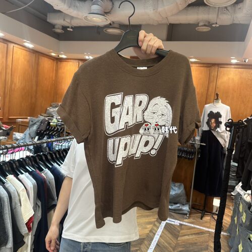 韩国直邮GARMENT-P空空韩代26秋冬季新款时尚休闲字母简约短袖T恤