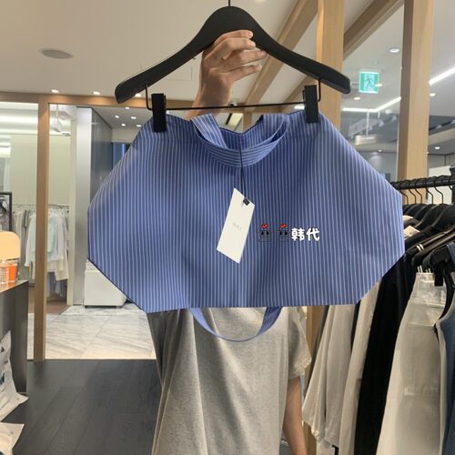 韩国直邮-OBJECT空空韩代东大门代购26夏季新款条纹百搭单肩包