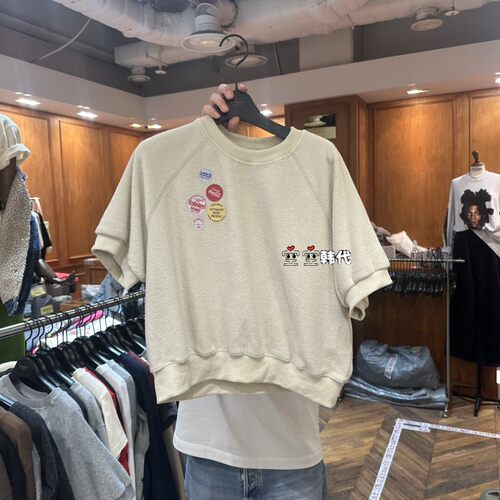 韩国直邮GARMENT-P空空韩代26秋冬季新款时尚休闲百搭宽松短袖T恤