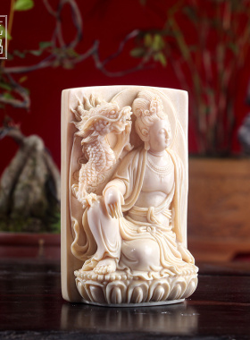 守艺猛犸吊坠猛犸牙猛犸牙纯手工