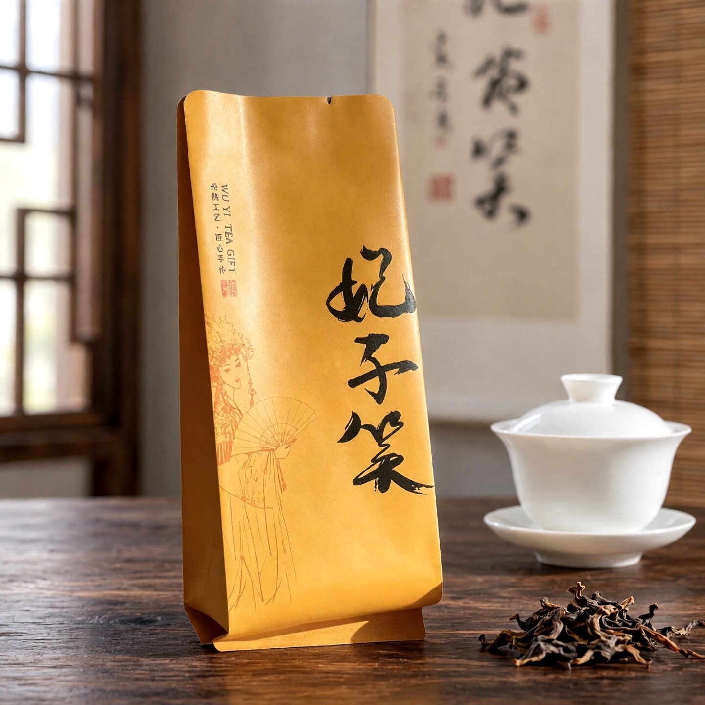 妃子笑红茶野生红茶赤甘小种妃子笑果香荔枝味正山小种红茶125g