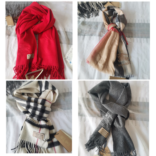 【孤品福利】大牌围巾正品 99新 吊牌齐全 100分桑蚕丝羊绒大披肩