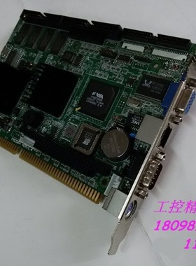 全新台湾函数 FB2504 VER 1.4  工业主板 半长卡 带网口