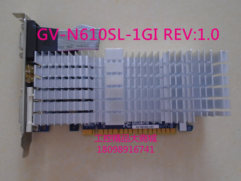 全新 技嘉 显卡 GV-N610SL-1GI  带半高挡板