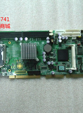原装台湾肯懋 COMMELL FS-97D工控主板 双千兆网口 成色新 送CPU