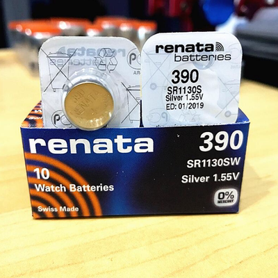 原装RENATA SWATCH手表电池 纽扣电池瑞士 390 SR1130SW