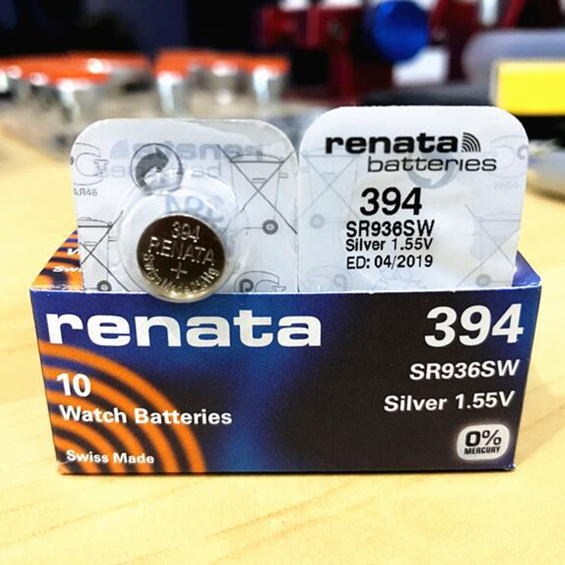 瑞士RENATA原装正品手表电池 纽扣电池 SWATCH电子SR936SW 394