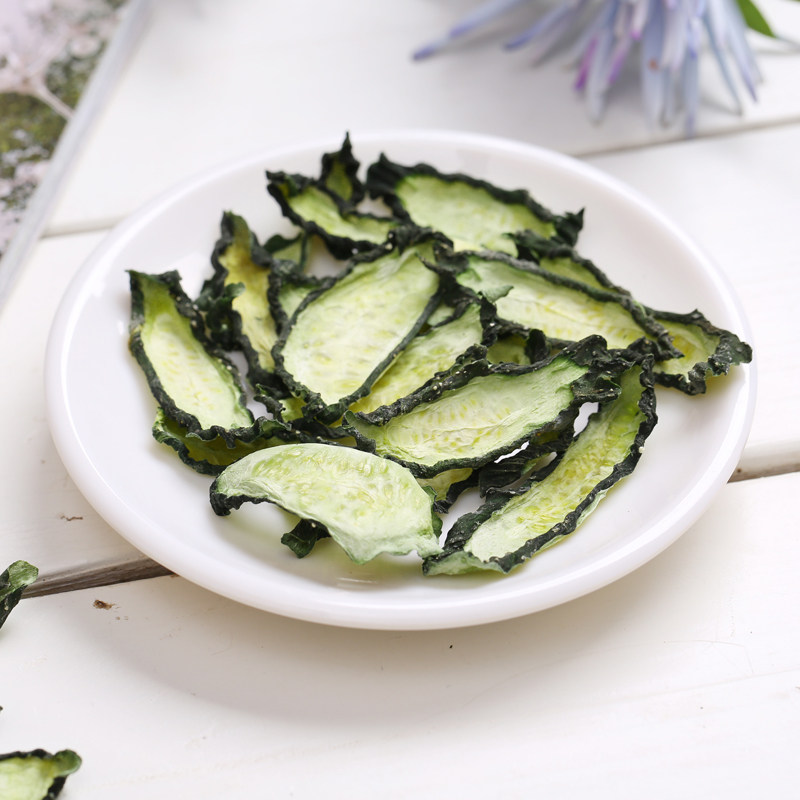 泡水喝的黄瓜干片35g无添加糖低零食卡解腻刮寡油刮清爽水果蔬茶