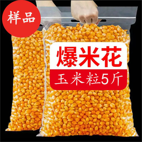爆米花玉米粒球型商用原料电影院玉米