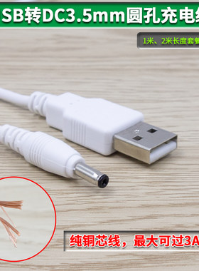 金稻洁面仪美容仪充电线圆孔线