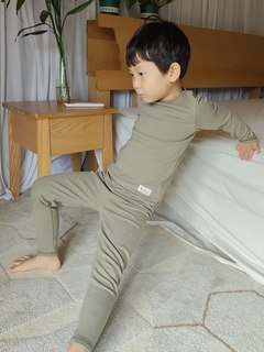 家居服套装童装龙青少年 杰欧款冬秋衣秋裤加厚孟保暖内衣