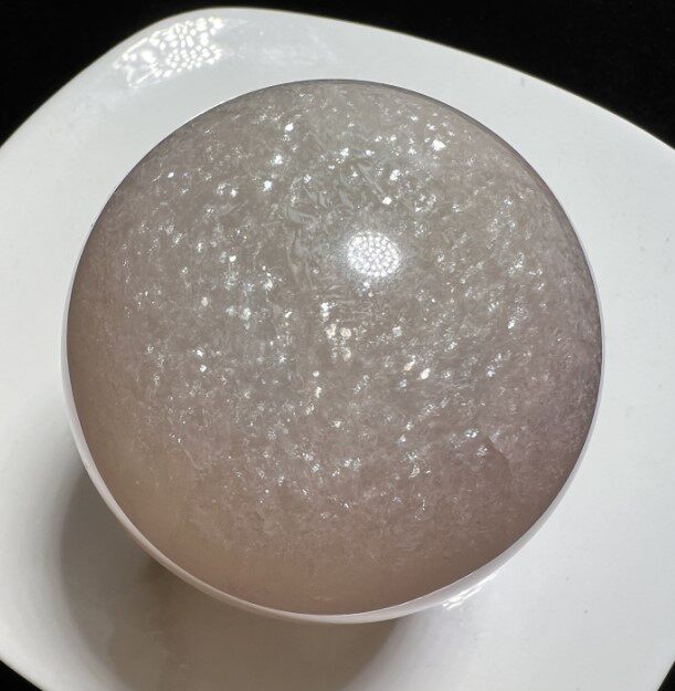 천연색 형석 수정구 별 운모 반짝이는 홈 오피스 장식품 반투명 아름다움