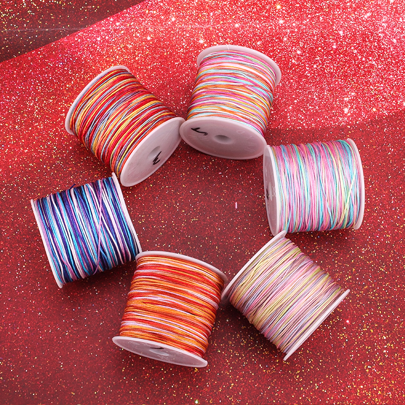 段染彩色72号玉线100米五彩渐变手工编绳diy手链编织绳吊坠线手绳,饰品/流行首饰/时尚饰品新,线,淘宝优惠券,粉丝福利购,淘宝优惠卷