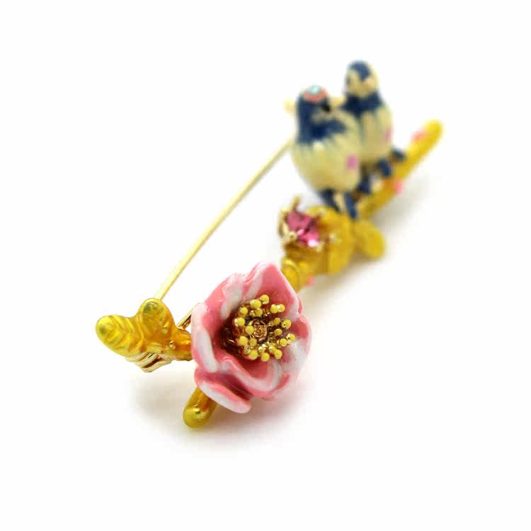 Broche femme en Zircon diamant - Ref 1177067 Image 3