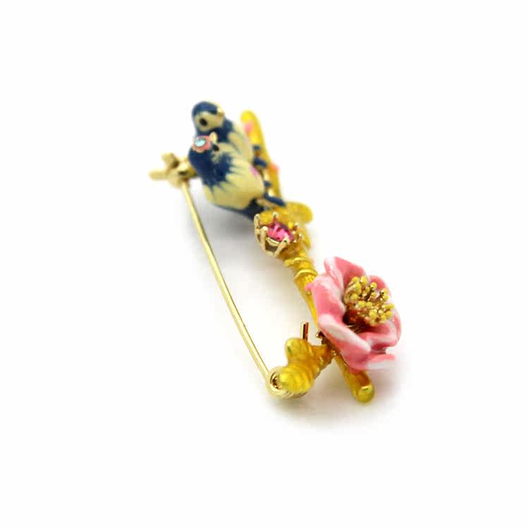 Broche femme en Zircon diamant - Ref 1177067 Image 4