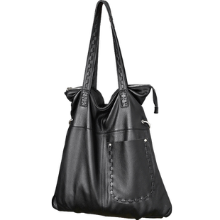 时尚大气女包头层牛皮软皮单肩斜挎大包旅行大容量托特包休闲旅游