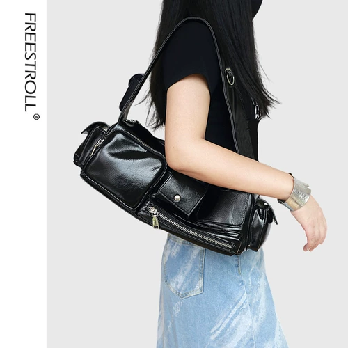 Новый продукт ниша дизайн дизайн -это сладкая и прохладная сумочка Y2K Hot Girl Locomotive Sag и летние подмышки весной и летом