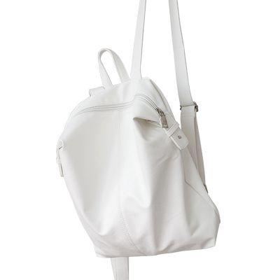 双肩包轻便柔软简约风大容量书包