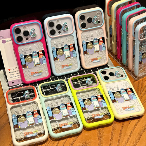 无语路人鱼新款适用苹果17promax手机壳iphone16plus小众15pro高级感ip14por趣味air女款13全包12防摔11软套
