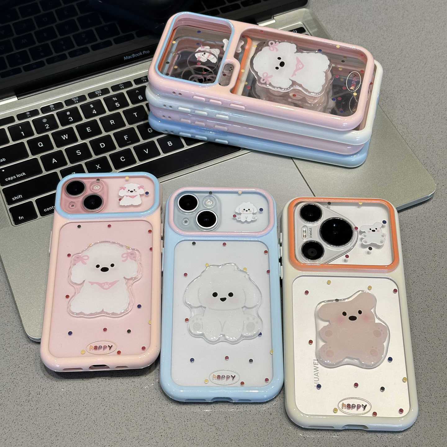 乖乖小狗贴件新款适用苹果17promax手机壳iPhone16pro14小米15华为mate70K80pura90nova16荣耀400x300magic8